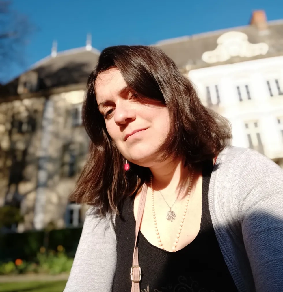 Photo de Coralie Grandy Webmaster indépendante création de sites web Grenoble